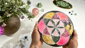 Crystal Colours - Kristall Mandala