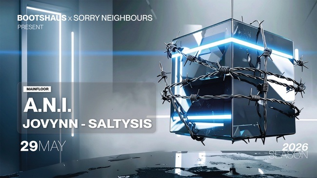 Bootshaus x Sorry Neighbours pres. A.N.I.