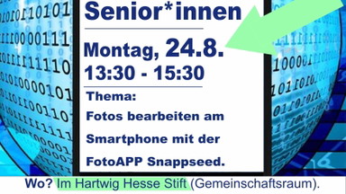 DIGITALKURS für Senior*innen