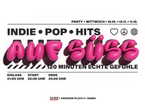 Auf Süss - 120 Minuten Indie, Pop & Hits