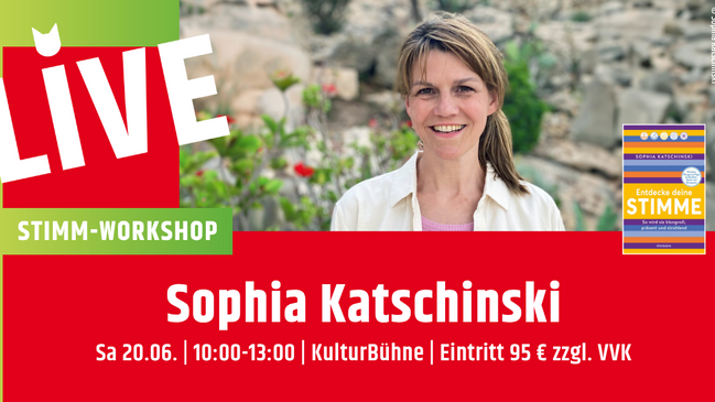 Stimm-Workshop mit Sophia Katschinski