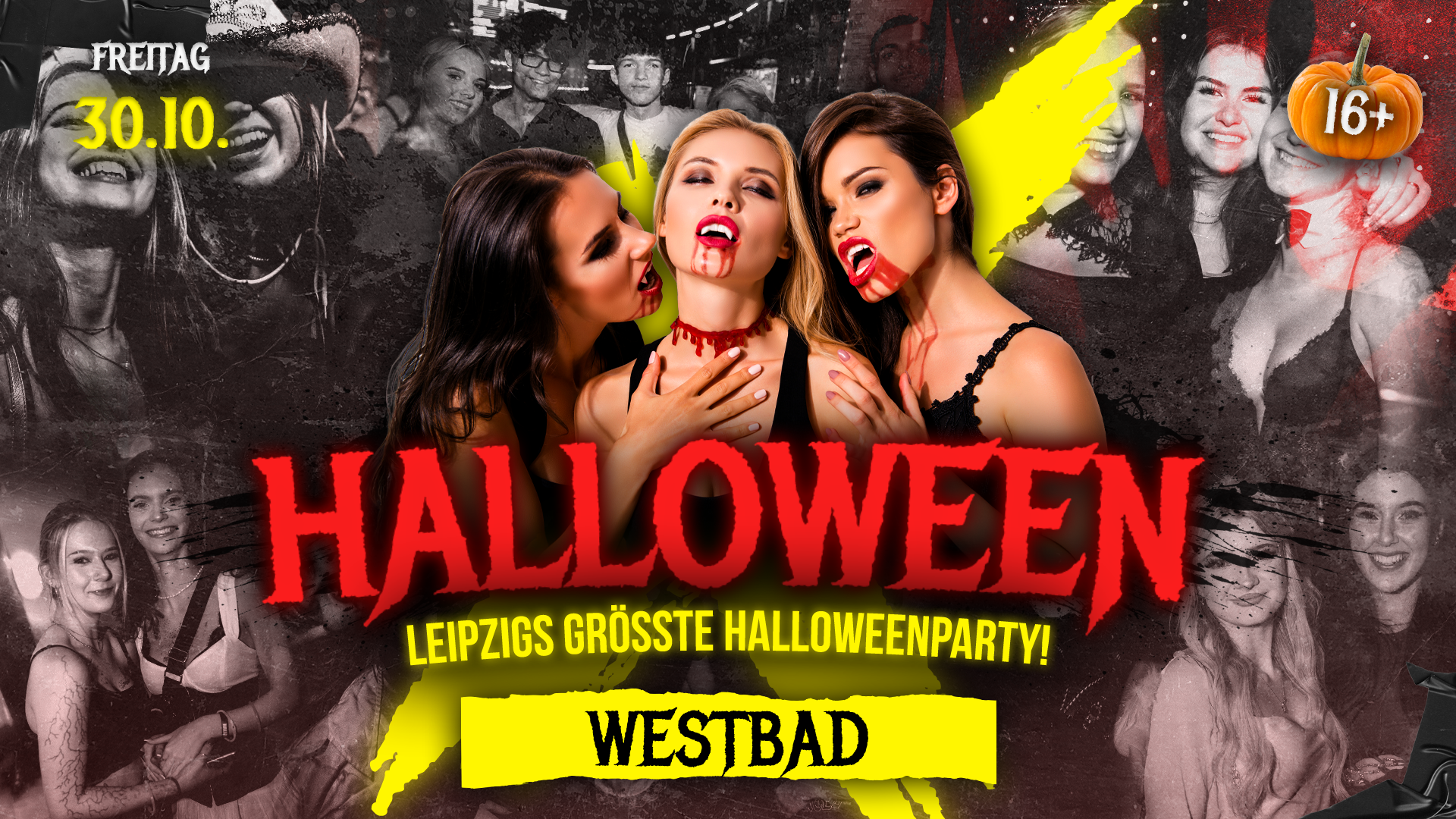 LEIPZIGS GRÖSSTE HALLOWEEN PARTY