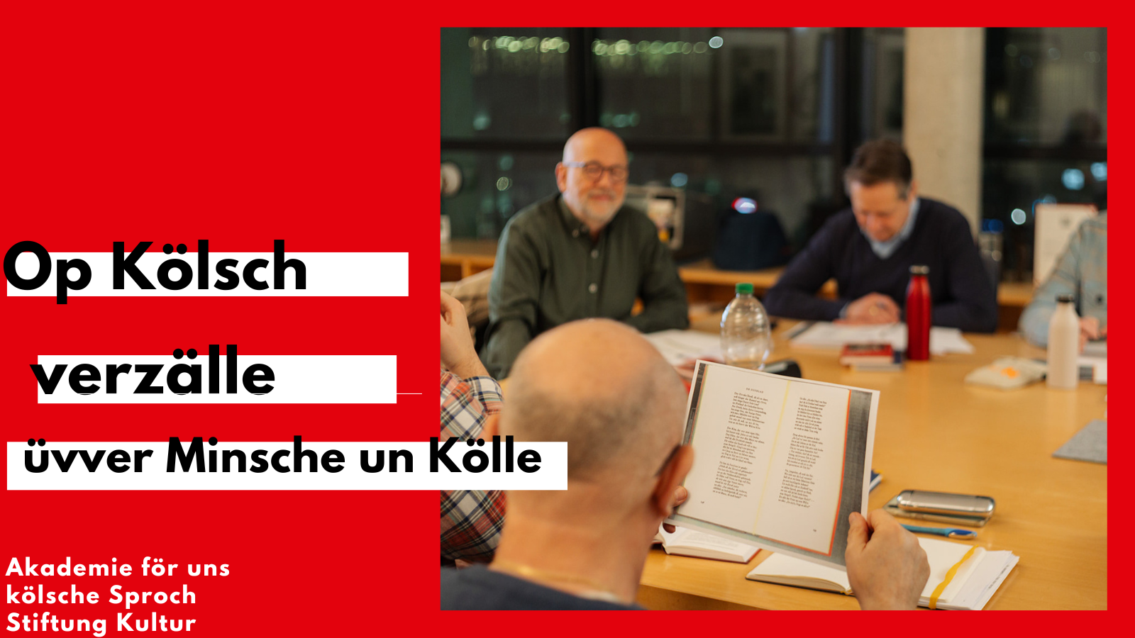 Op Kölsch verzälle üvver Minsche un Kölle (T1026)