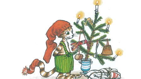 Pettersson bekommt Weihnachtsbesuch
