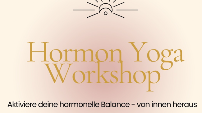 Hormon Yoga Workshop 🧘‍♀️✨