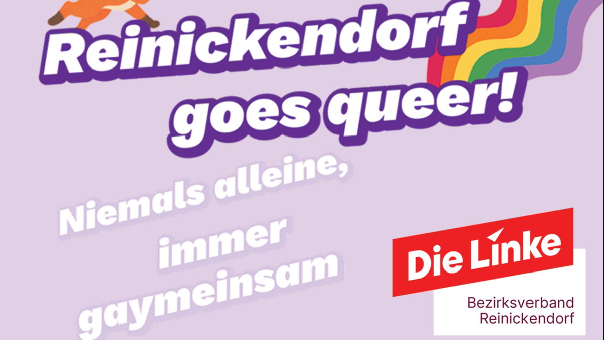 Titelbild der Veranstaltung Reinickendorf goes queer