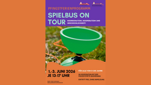 Spielbus on tour in den Pfingstferien – Spiel und viele kreative Aktionen in Kooperation mit der Freizeitstätte boomerang