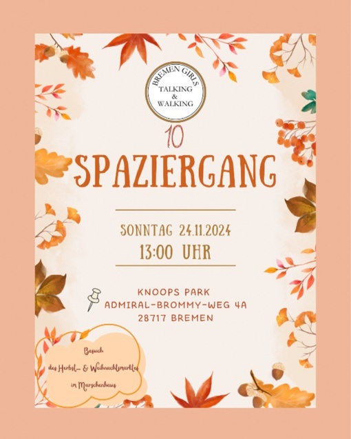 10 Spaziergang Bremen Girls Talking & Walking Club