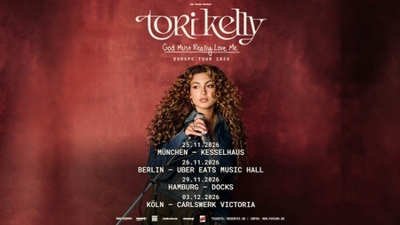 Tori Kelly - God Must Really Love Me Europe Tour