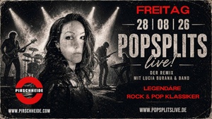 POPSPLITS live in Concert mit Lucia Burana & Band in der Pirschheide Potsdam