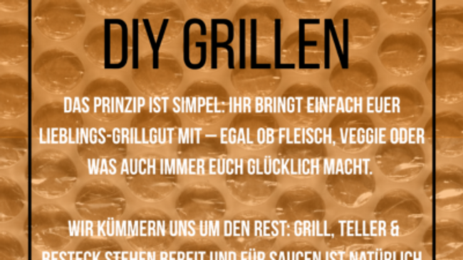 DIY-Grillen