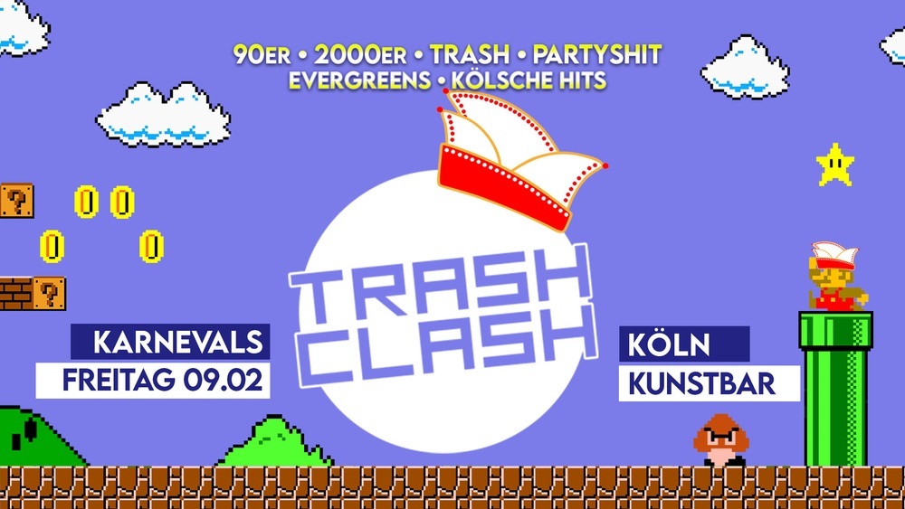 TRASH CLASH ● 90er 00er Trash