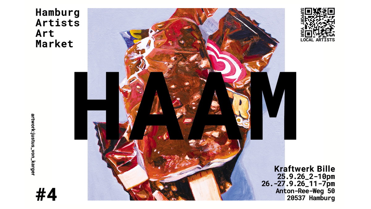 Titelbild der Veranstaltung Hamburg Artists Art Market