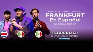 Frankfurt en español #13 - Showcase de comedia stand-up - ¡3er Aniversario!