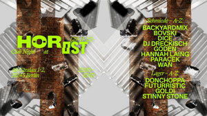 HÖR Club Night at OST w. Paracek, Hannah Laing
