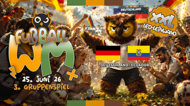 3. Gruppenspiel / Deutschland - Ecuador / Fanfest Mitte auf XXL LED-Leinwand