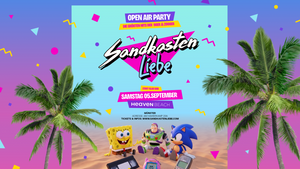 SANDKASTENLIEBE Open Air – Münster's 90er & 2000er Party Heaven Beach