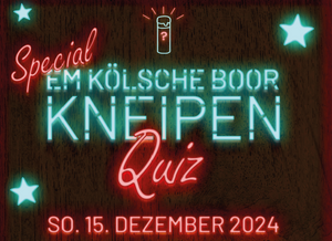 Kneipenquiz Em Kölsche Boor - Weihnachtsspecial