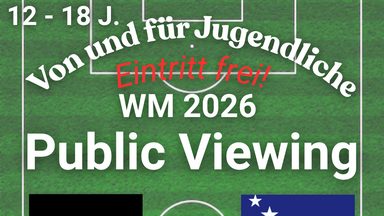 @jugendevents_nippes: Von und für Jugendliche 12 - 18 Jahre: Public Viewing