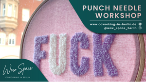 Punch Needle Workshop in Berlin: Textilkunst für Anfänger