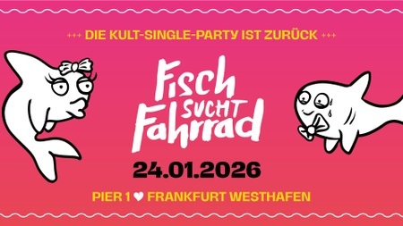 Fisch sucht Fahrrad - Frankfurt datet wieder offline