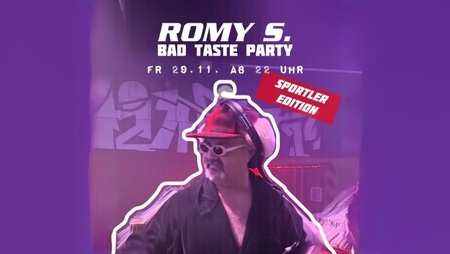 BAD TASTE PARTY w/ Yusuf (Sportler Edition)