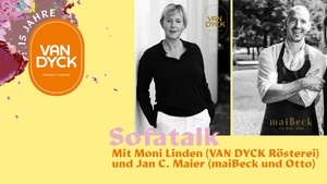 Sofatalk mit Moni Linden (VAN DYCK) und Jan Maier (MaiBeck / Otto)