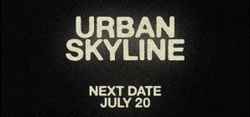 Urban Skyline Rooftop Party