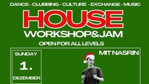 House Dance - Workshop und Jam - Christmas Edition