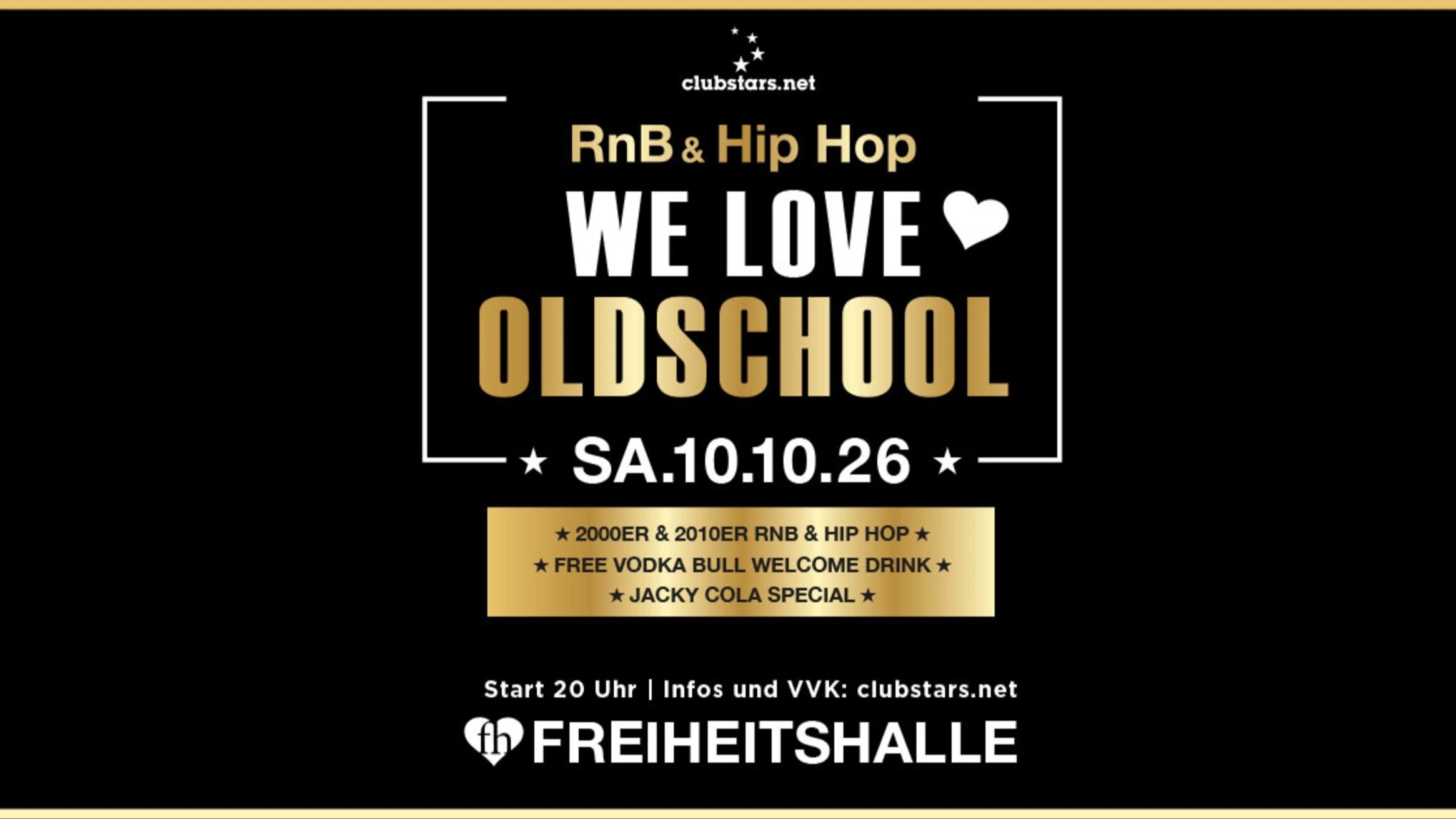 We ❤️ Oldschool RnB & Hip Hop – Freiheitshalle München