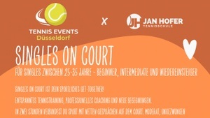 Singles on Court - Kennenlernen beim Tennisspiel