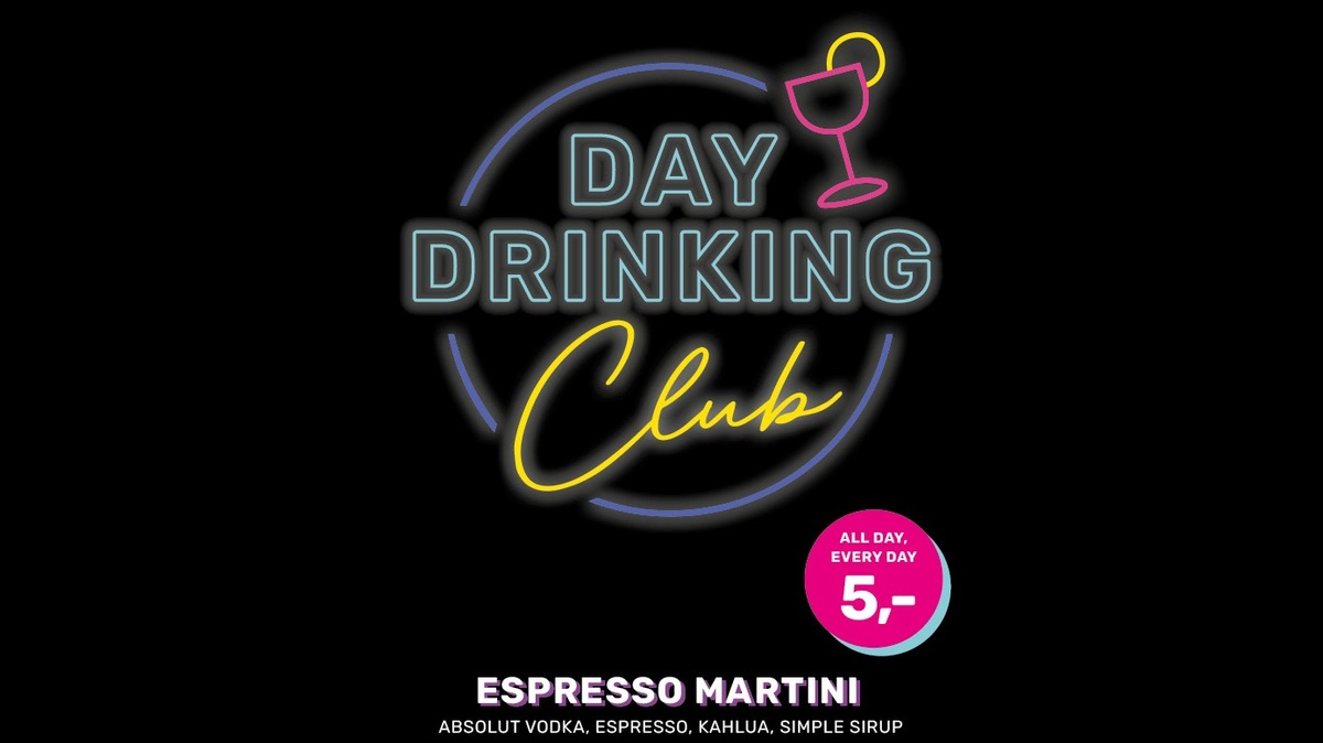 🍸 Day Drinking Club im ST. LOUIS Breakfast – Espresso Martini für 5€