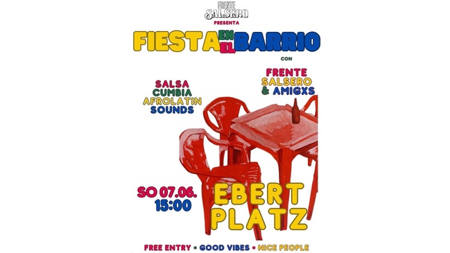 💃 Fiesta en el Barrio –Open Air Salsa am Ebertplatz
