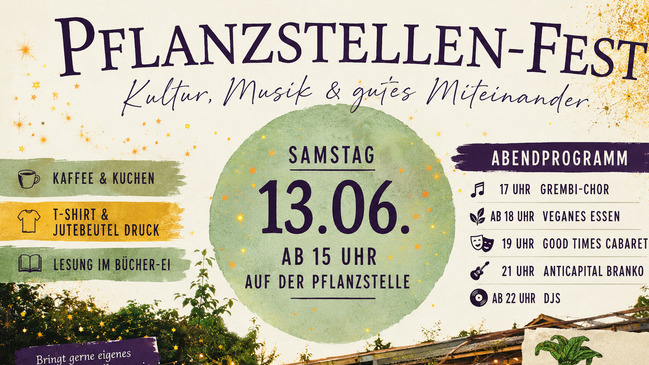 Sommerfest auf der Pflanzstelle