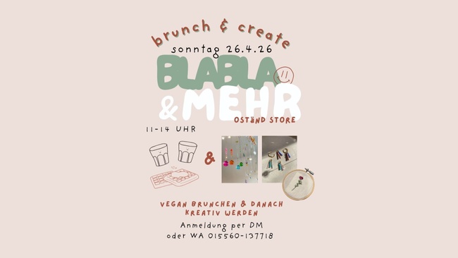 Brunch & Create im Oständ