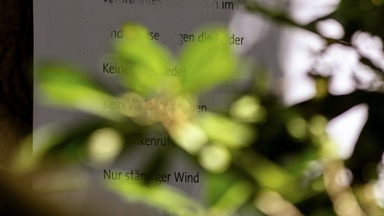 “Draußen” – Lyrische Lesung