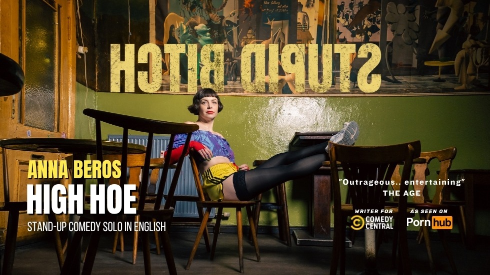 Titelbild der Veranstaltung Anna Beros – High Hoe: Stand-Up Solo Edinburgh Fringe Preview (EN)