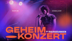 Geheimkonzert Düsseldorf | SUMMER OPEN AIR EDITION ☀️ by Rausgegangen