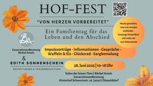 Hof-Fest "Von Herzen vorbereitet"