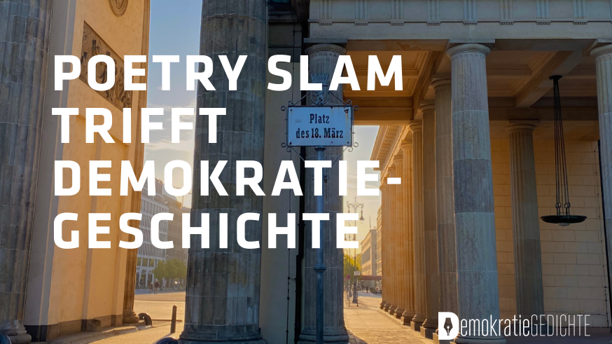DemokratieGEDICHTE: Demokratie heute - Freiheitsrechte, Protest und politische Verantwortung