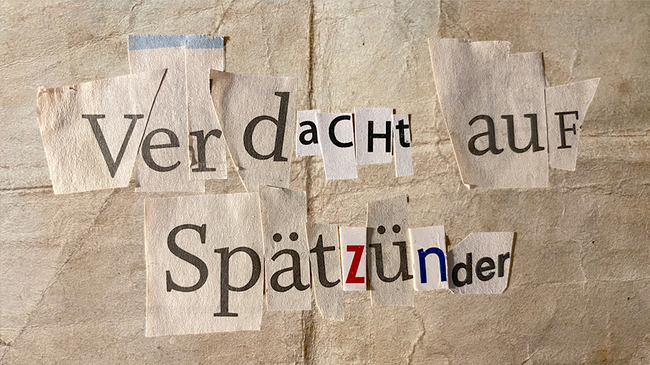 Lesung: „Verdacht auf Spätzünder“
