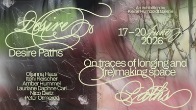 Desire Paths // On traces of longing and (re)making space