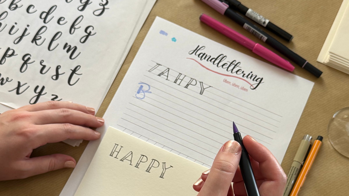 Titelbild der Veranstaltung Handlettering Workshop