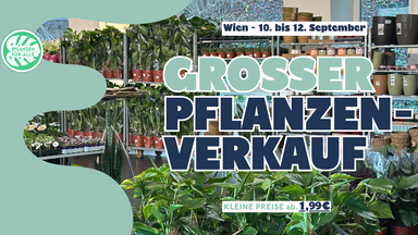 Großer Pflanzenverkauf - Wien