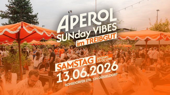 Aperol SUNday Vibes im Treibgut