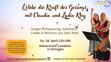 🎶 Erlebe die Kraft des Gesangs mit Claudia und Lydia Kloy