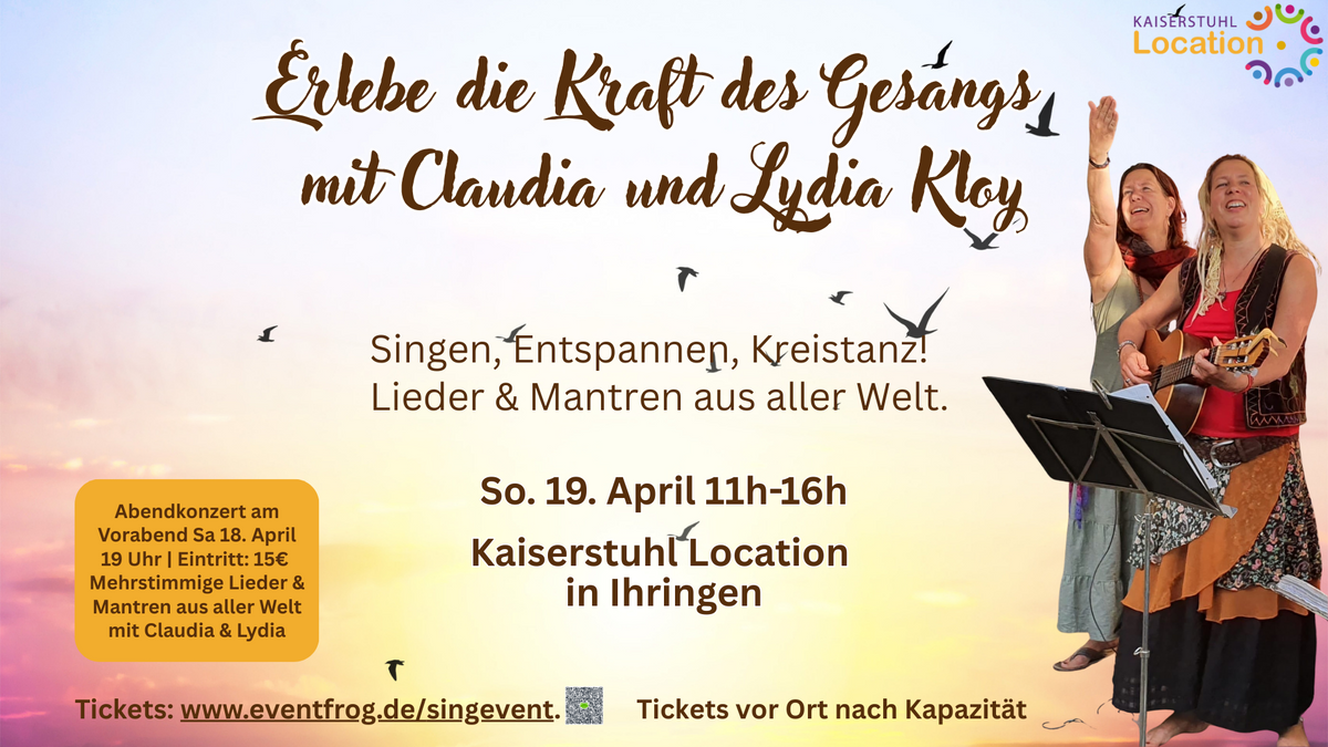 🎶 Erlebe die Kraft des Gesangs mit Claudia und Lydia Kloy