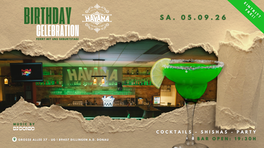 Birthday Celebration - feiert mit uns Geburtstag!