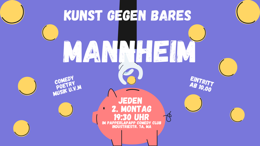 Kunst gegen Bares Mannheim