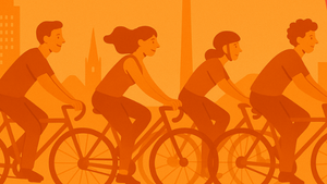 Feierabend-Fahrradtour mit den Stadtfreunden